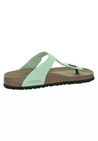 Birkenstock GIZEH SFB LENB - Pool shoes - matcha