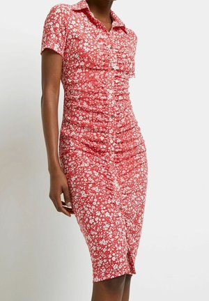 Skjortklänning - red