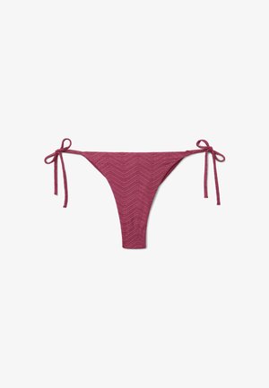 Tezenis, SPARKLING TOUCH WITH NARROW TIES BRAZILIAN - Braguita de bikini - pink