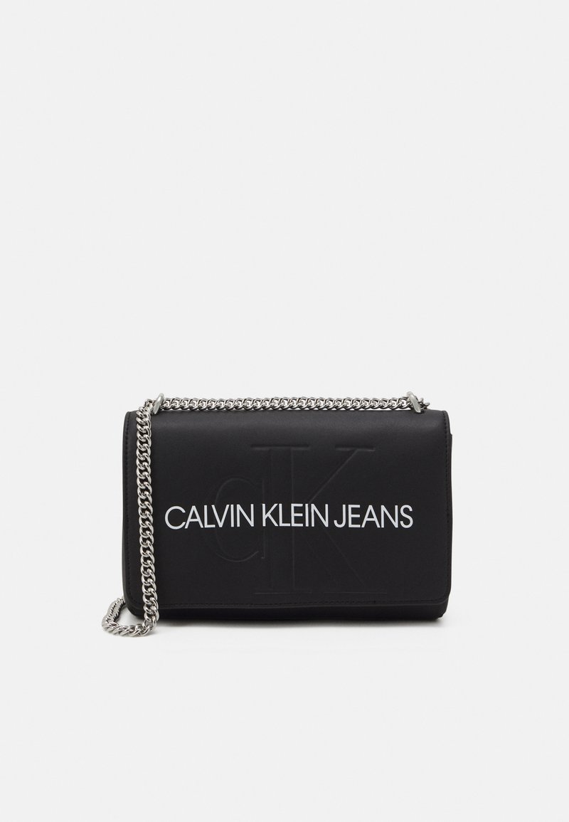 Calvin Klein Jeans FLAP CONVERTIBLE Across body bag black Zalando