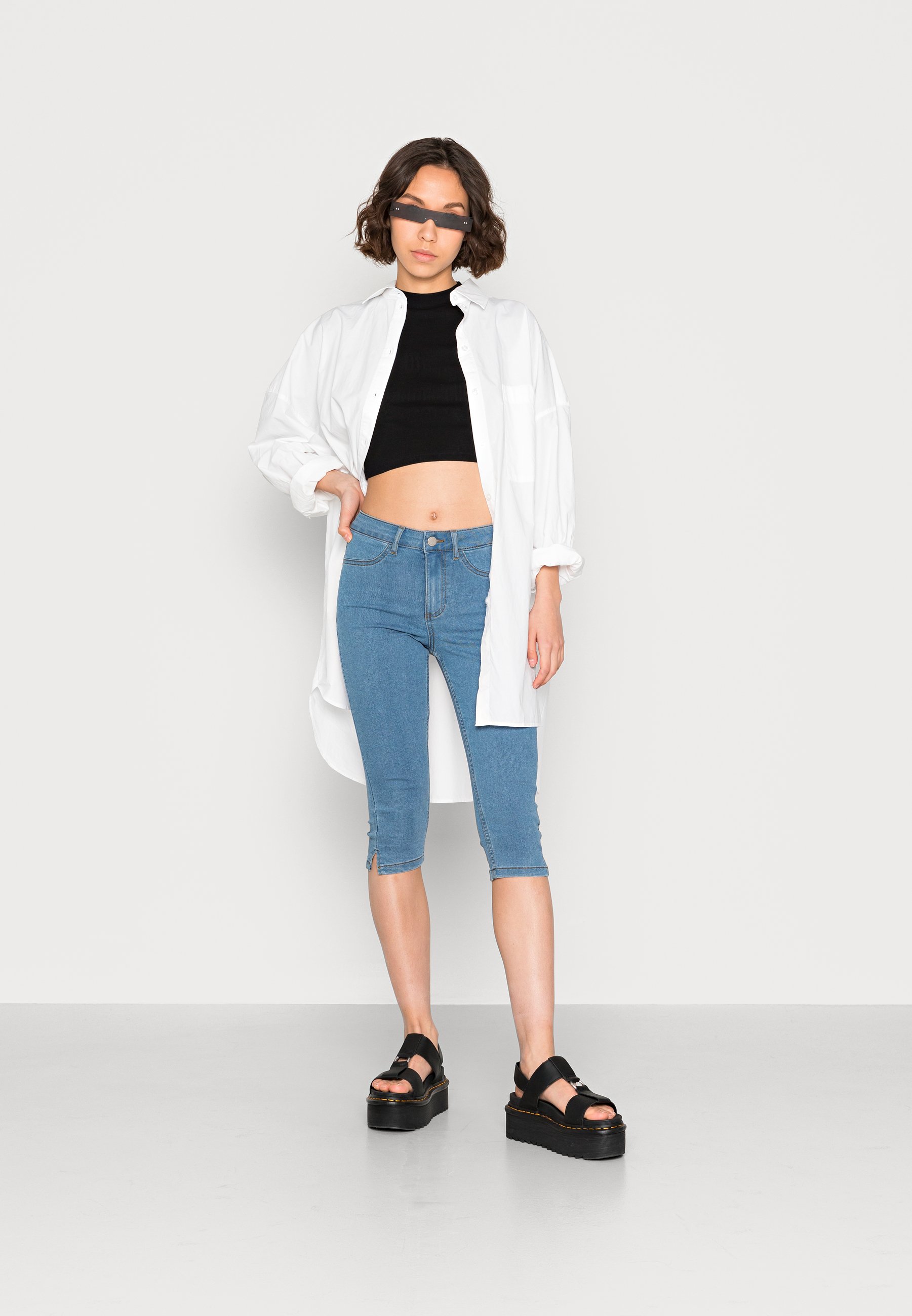 Vila VIJEGGY ANA CAPRI JEGGINGS - Denim 