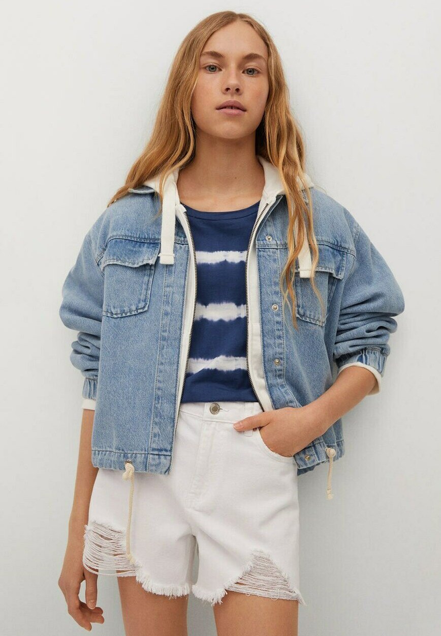 Frame Le Cutoff Cuffed Denim Shorts - White - cutoff cuffed short | lcs711