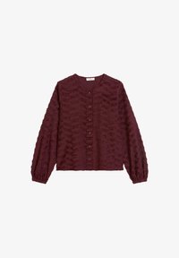 Geselecteerd, dark maroon