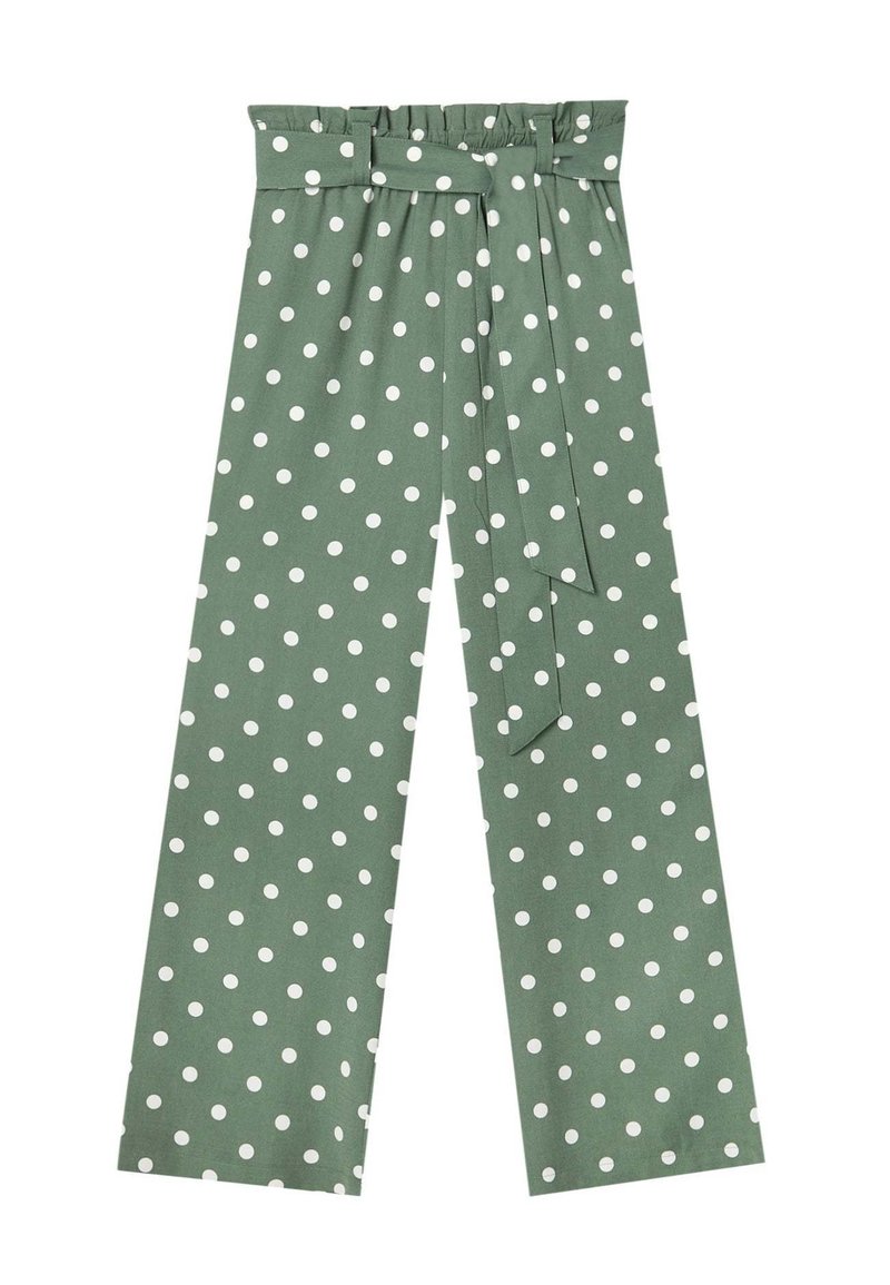 Stradivarius Pantalones green/verde (Segunda mano)