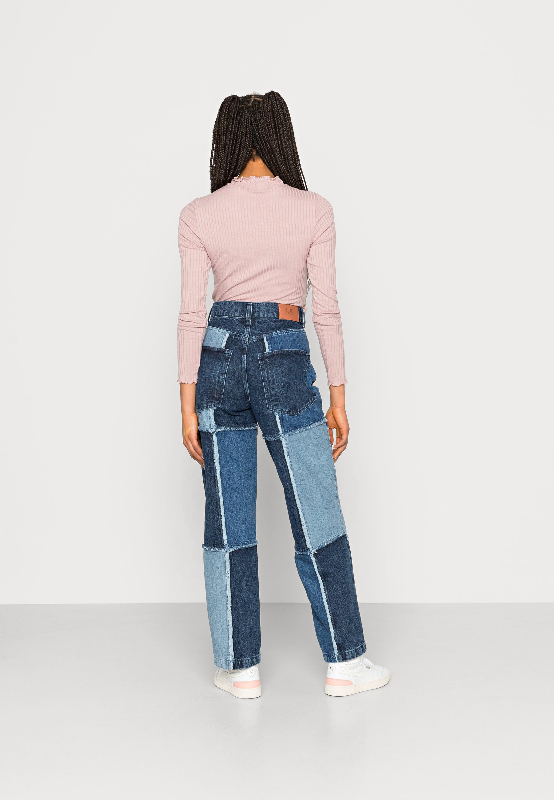 BDG Urban Outfitters LOW RISE PATCHWORK 