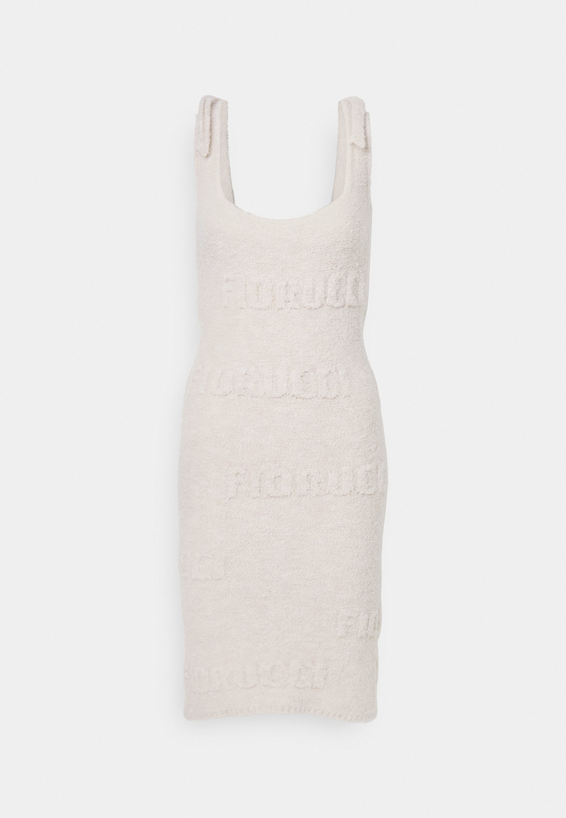 Fiorucci MODERN LOGO DRESS - Jumper dress - grey - Zalando.co.uk
