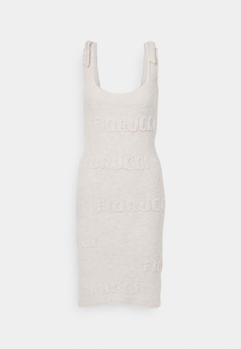 Fiorucci Gebreide jurk grijs Fiorucci Gebreide jurk grijs