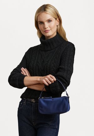 MEDIUM NYLON TOP HANDLE POUCH - Sac à main - refined navy