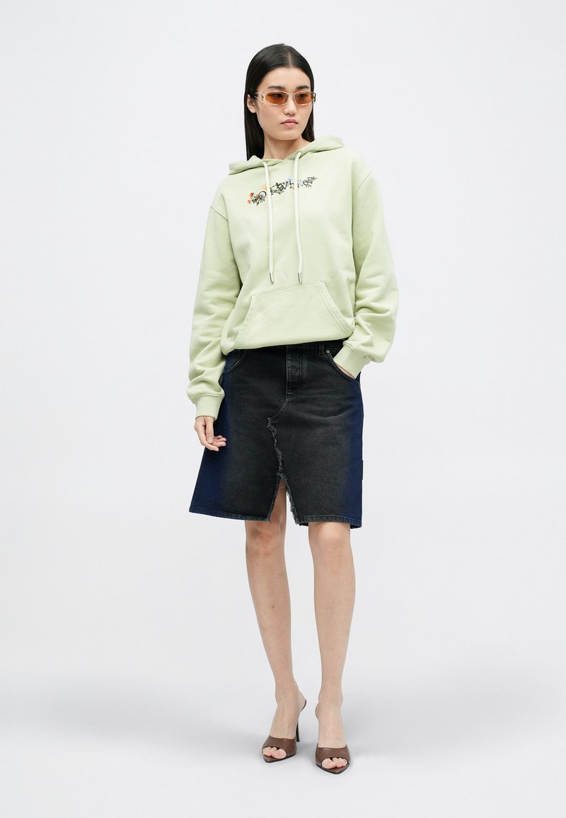 OFF-WHITE BOOKISH FLOWERS Sweatshirt green Zalando