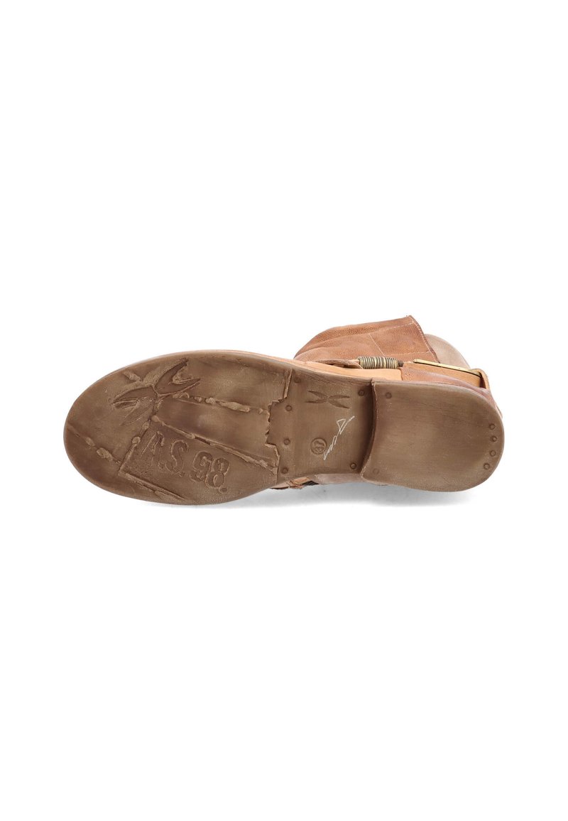 Damen Ankle Boots | A.S.98 Cowboy-/Bikerstiefelette camel - DG26488 Damen Ankle Boots | A.S.98 Cowboy-/Bikerstiefelette camel - DG26488