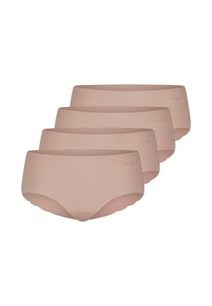 4ER PACK - Slip - cameo braun