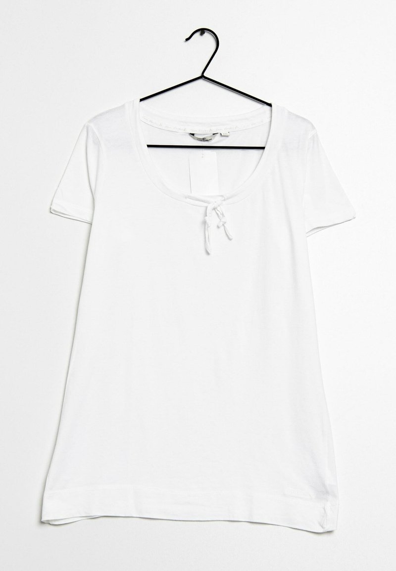 TOM TAILOR Jednoduché tričko - white