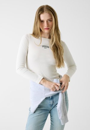 EMBRO SLIM - T-shirt à manches longues - creme