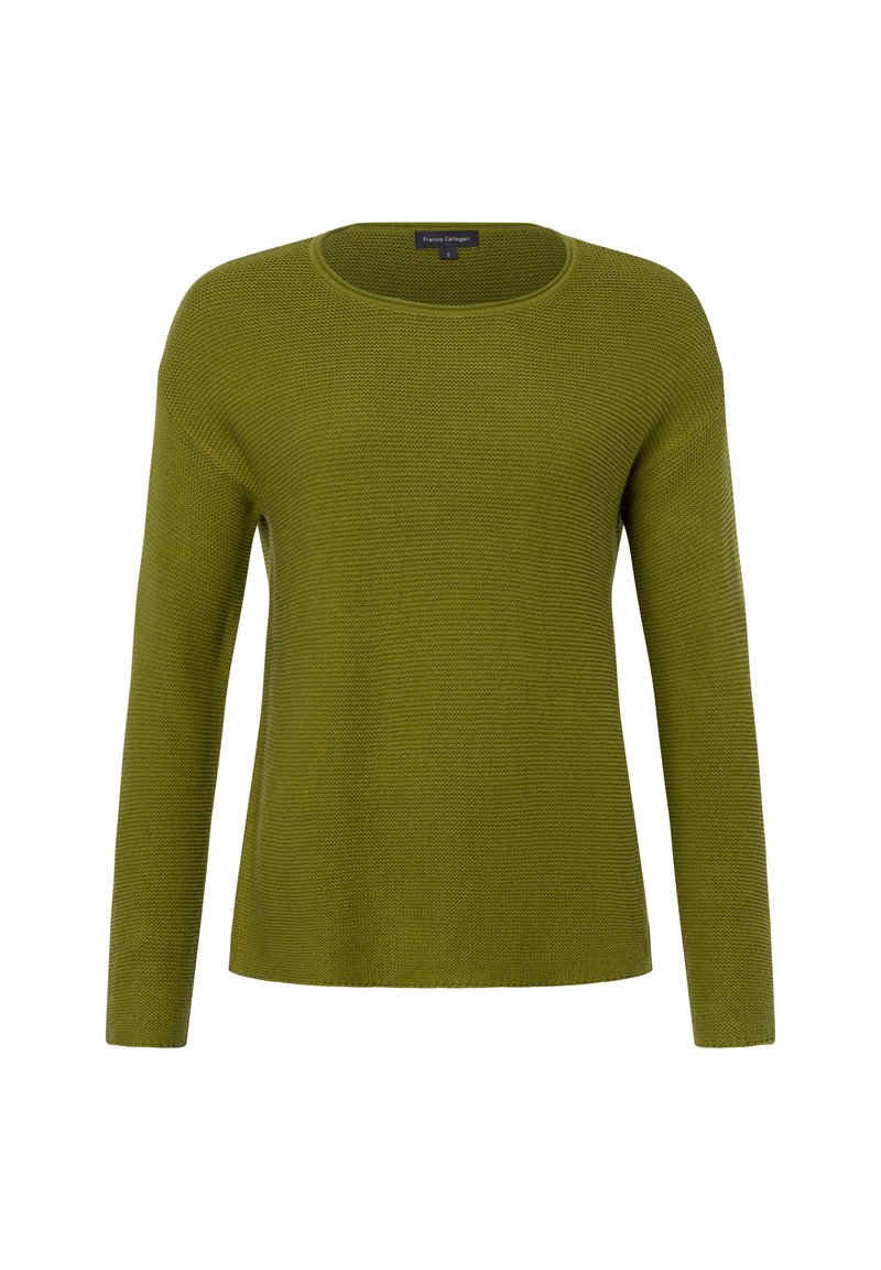Franco Callegari Strickpullover - erbse