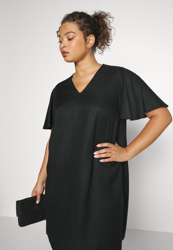 CARCHANTAL V NECK KNEE DRESS - Day dress4