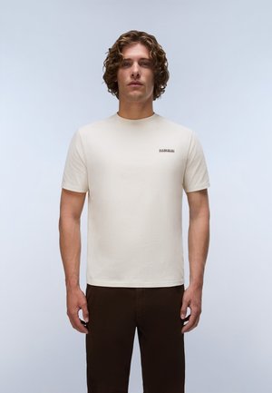Napapijri, SMALL - Osnovna majica kratkih rukava - beige dimity