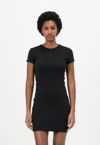Calvin Klein Jeans - CONTOUR - Jersey dress - black Thumbnail Image 1