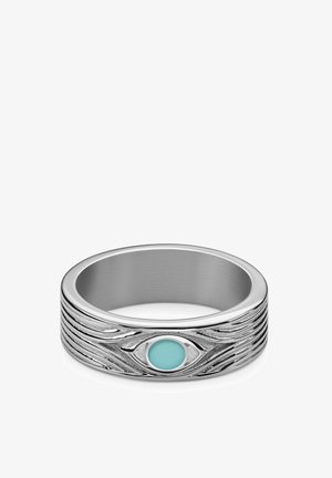 WAYKINS EVIL EYE - Ringar - steel silver