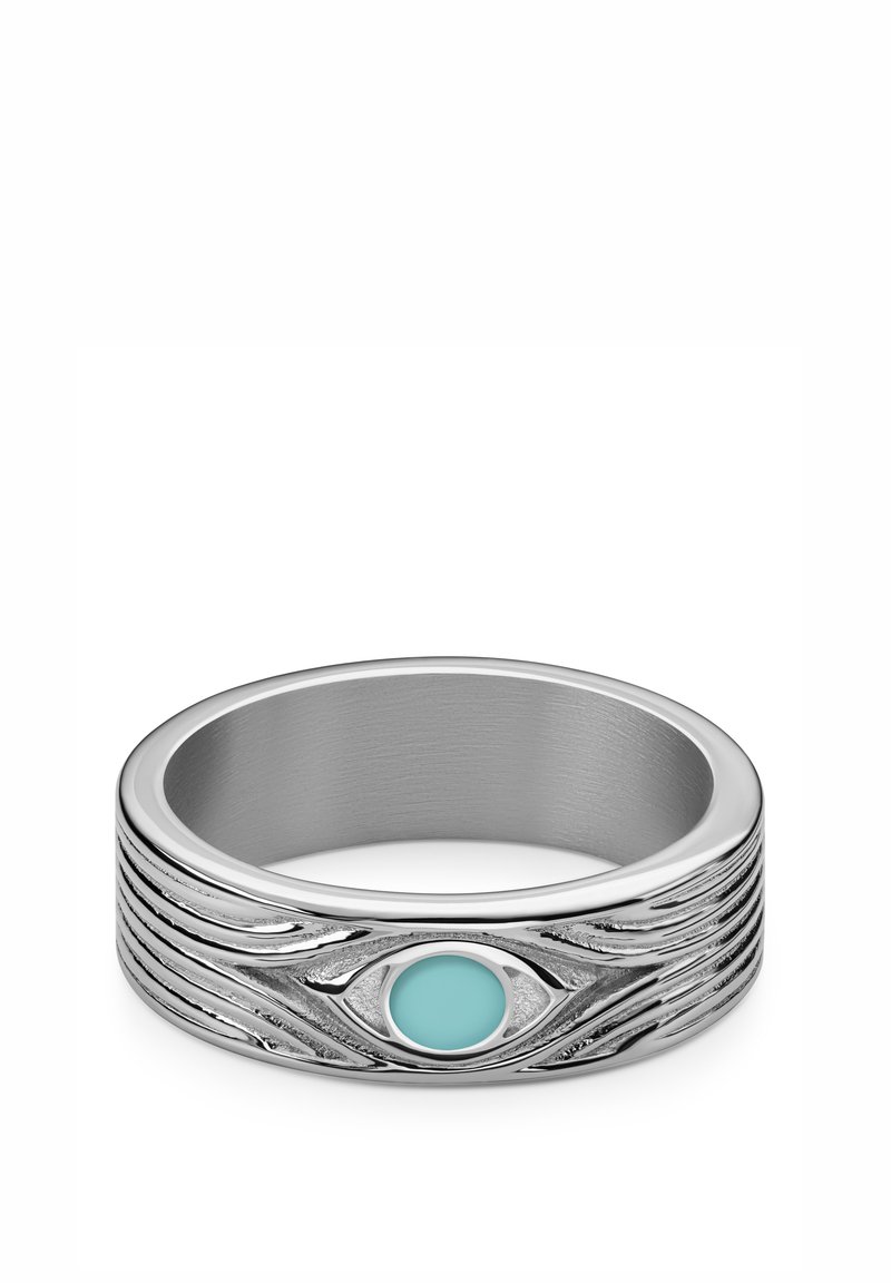 WAYKINS EVIL EYE - Ring - steel silver