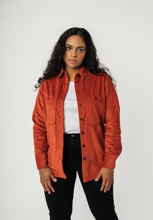 MELA JIYA - Halflange jas - brick