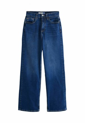 PETITE FIT - HIGH RISE STRETCH - Egyenes szárú farmer - dark blue