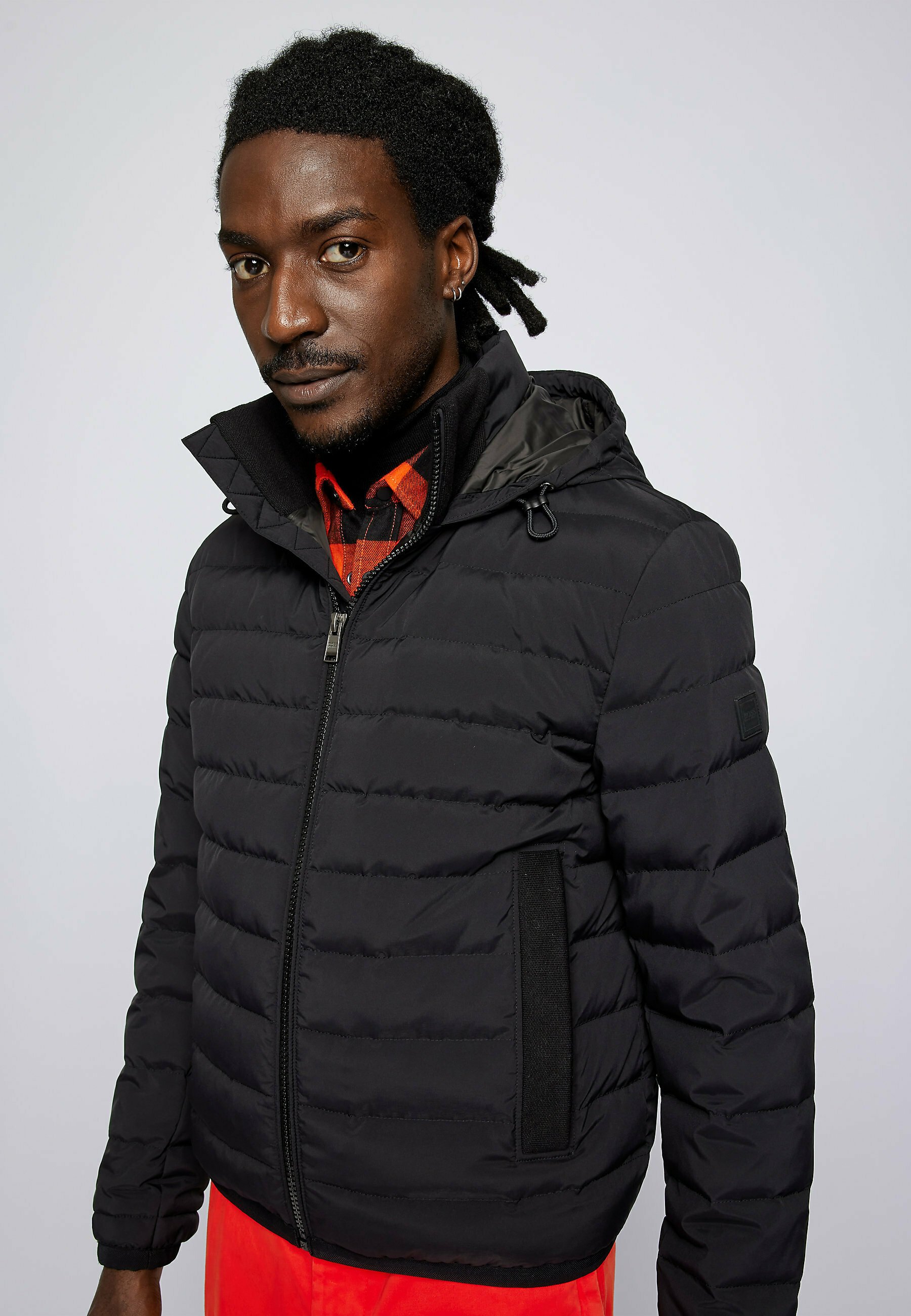 boss real down jacket