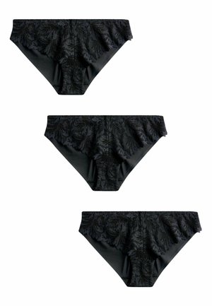 3 PACK - Slip - black