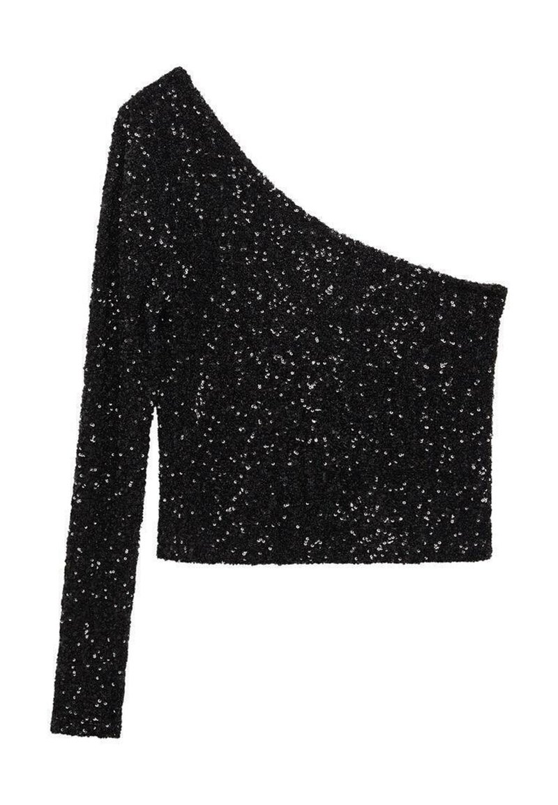 Mango Blouse zwart Mango Blouse zwart