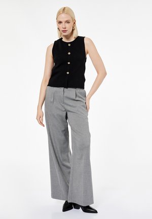 Koton, FLORAL BUTTON DETAIL  - Top - black