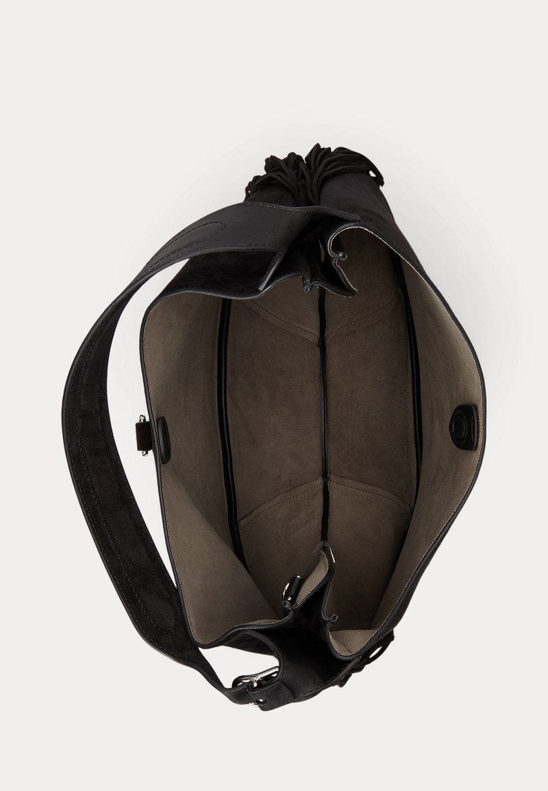 Polo Ralph Lauren POLO ID LARGE FRINGE SUEDE SHOULDER BAG Tote