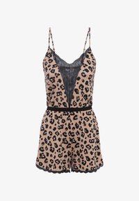 Non sélectionné, braun schwarzer leoprint