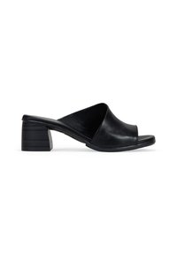 Mules de tacón - black