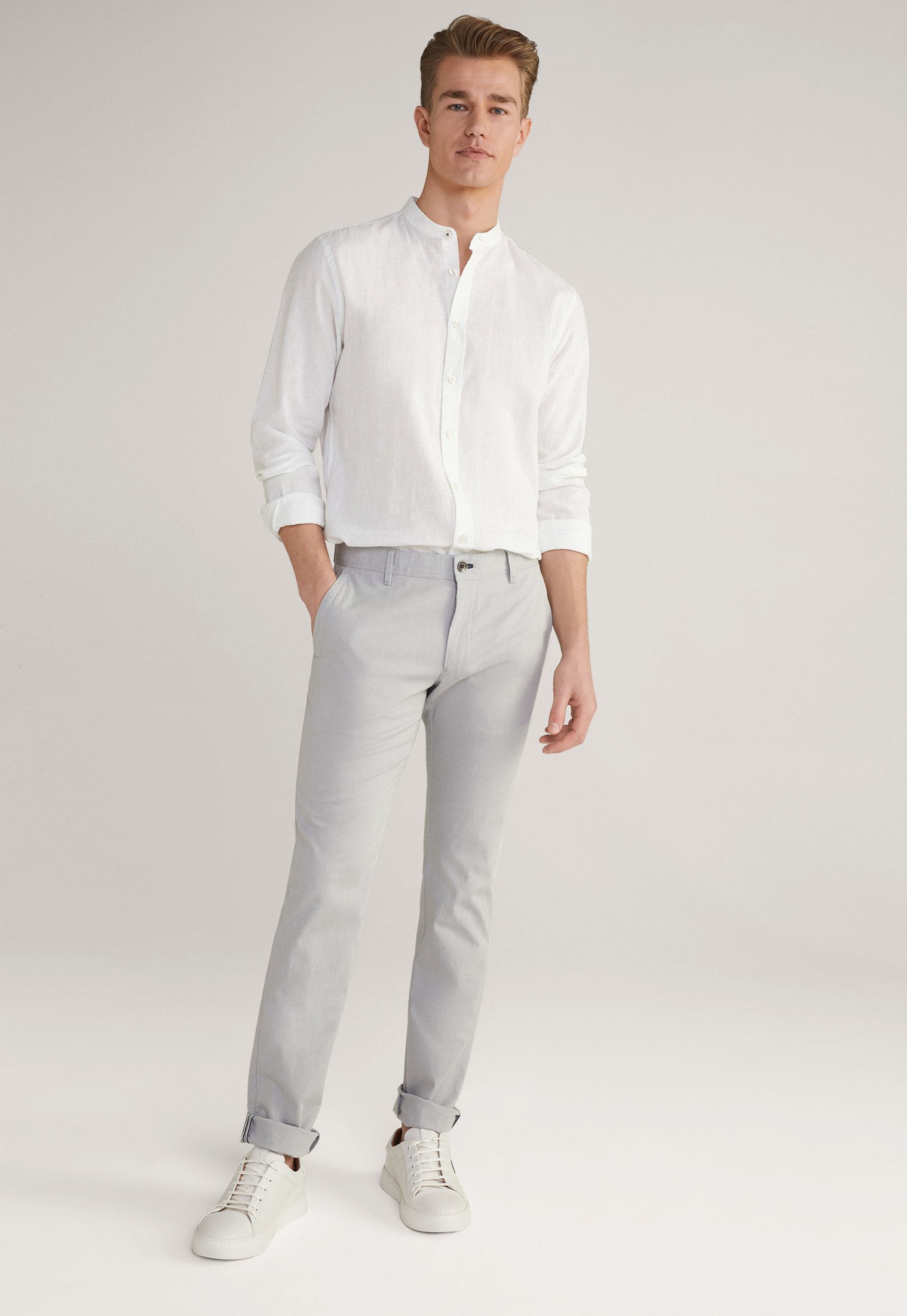 JOOP! Jeans MATTHEW - Chino - silver 