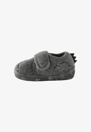 Next, FASTENING -REGULAR FIT - Lær-at-gå-sko - grey dino