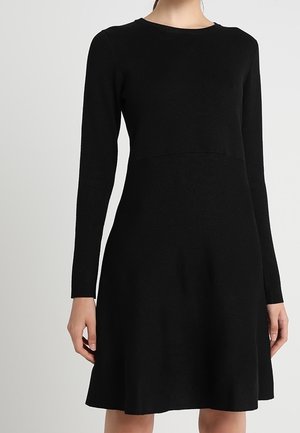 Gebreide jurk - black