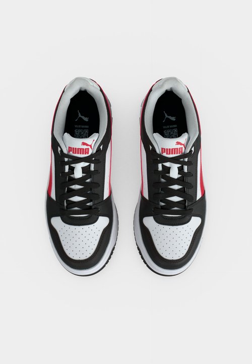 PUMA REBOUND SLAM JR UNISEX - Trainers - black/for all time red/white — photo 5