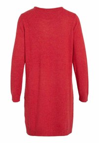VILA VIRIL DRESS - Strikkjoler - equestrian red
