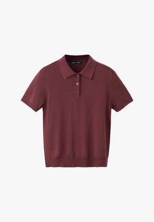 Mango, ADULT - Polo - bordeaux