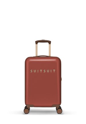 Fab Seventies - Wheeled suitcase - red ochre