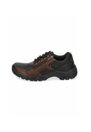 Sneakers laag - dunkelbraun schwarz 329