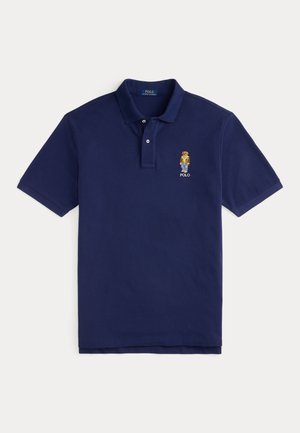POLO BEAR MESH POLO SHIRT - Polosärk - newport navy/heritage bear