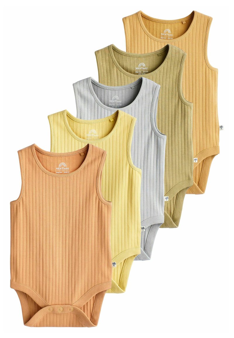 Next RIB BABY VEST BODYSUITS 5 PACK Body muted/grün Zalando.de