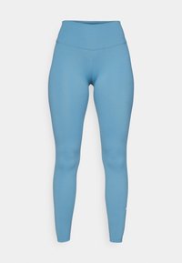 Leggings - smokey blue/white