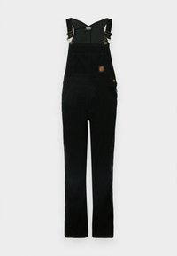 CLASSIC LABEL DUNGAREES - Kombinezoni - black