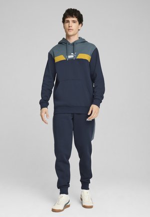 Puma POWER  - Felpa con cappuccio - club navy