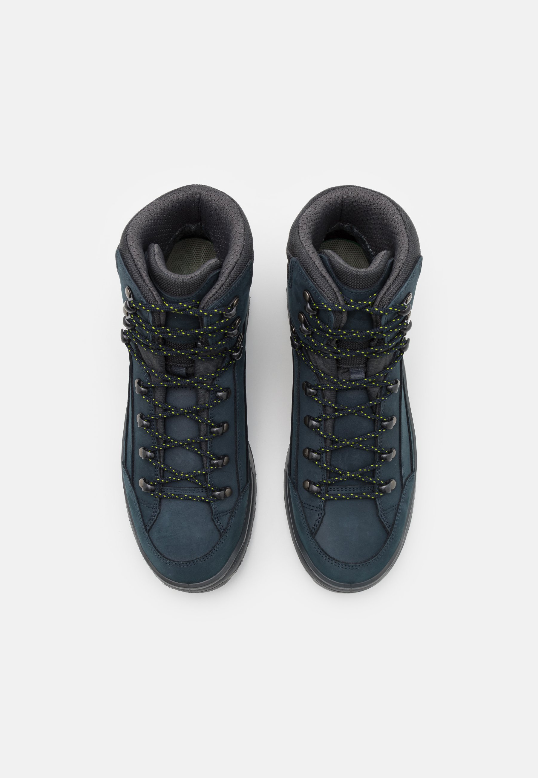 Lowa RENEGADE GTX MID - Outdoorschoenen - dunkelblau/limone/blauw - Zalando .nl