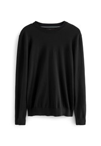 Next CREW NECK - Pulover - black