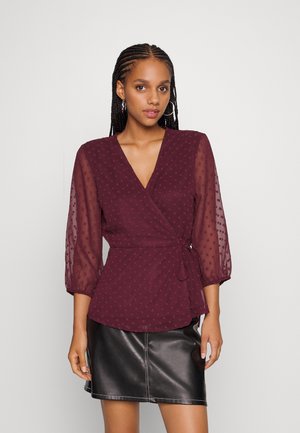 VIEDEE WRAP - Blouse - winetasting