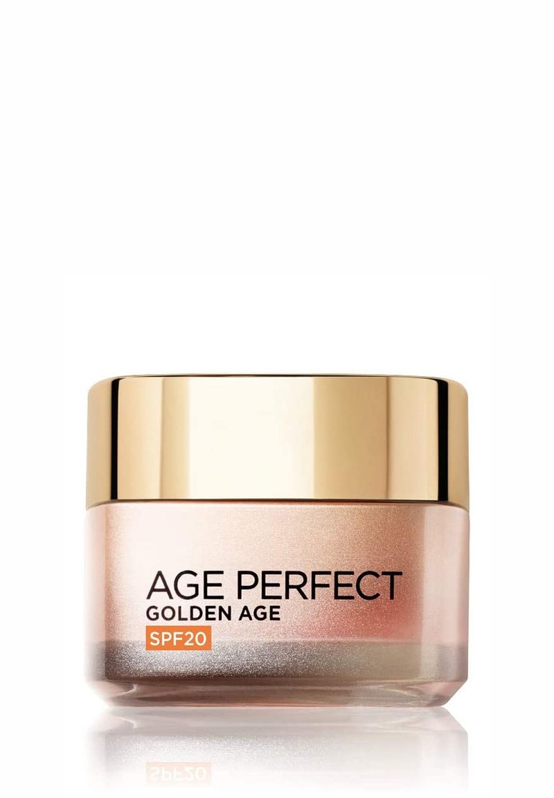 L'Oréal Paris - CREMA VISO GIORNO AGE PERFECT GOLDEN AGE, AZIONE ANTI-ETÀ PER PELLI MATURE, SPF 20, NUTRE LA PELLE IN PROFONDITÀ, 50 ML - Crema da giorno - trasparente, Ingrandire