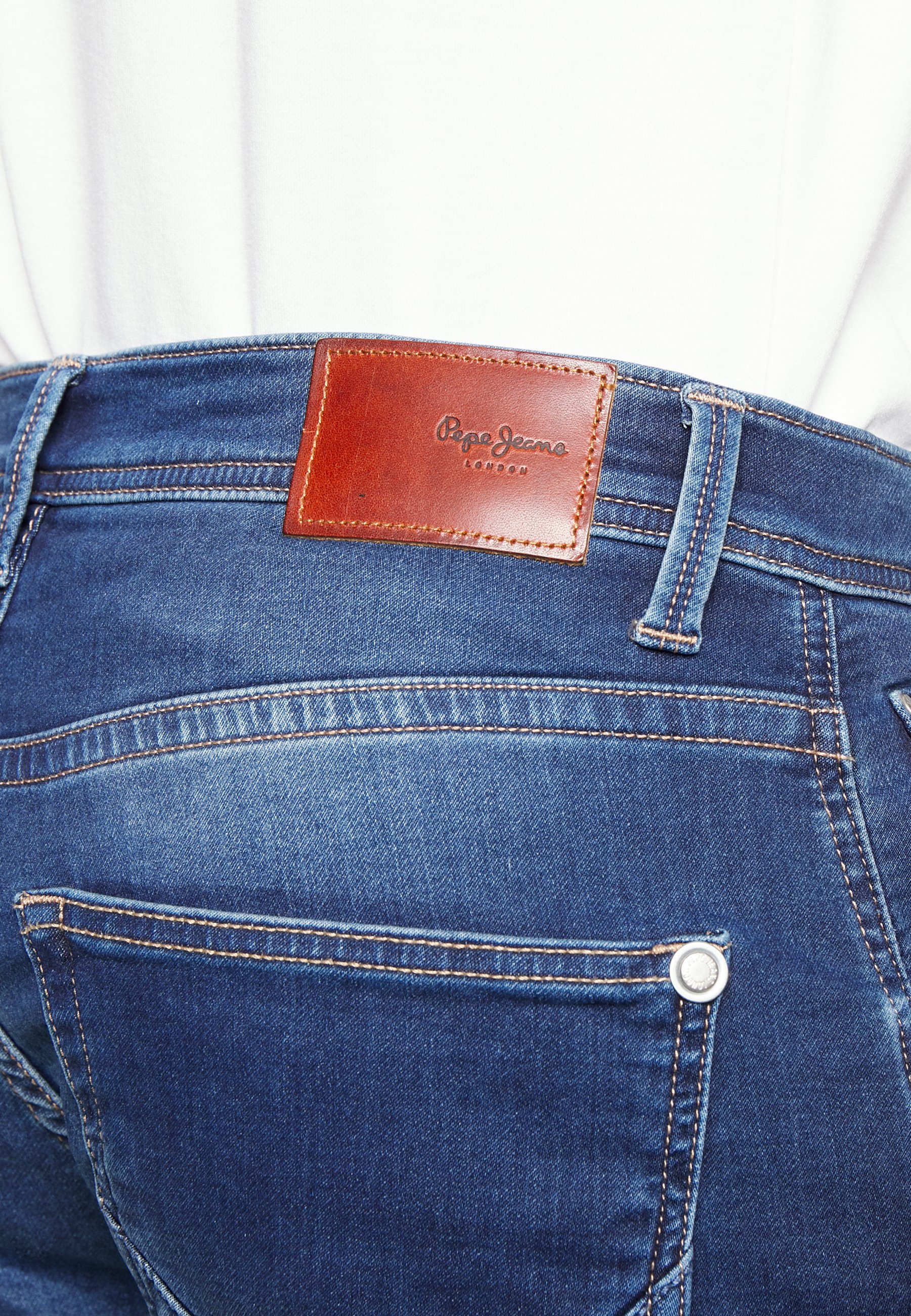 Pepe Jeans TRACK GYMDIGO - Slim fit jeans - denim/blue denim - Zalando.ie